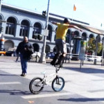 Parkour na kolech v ulicích San Francisca!