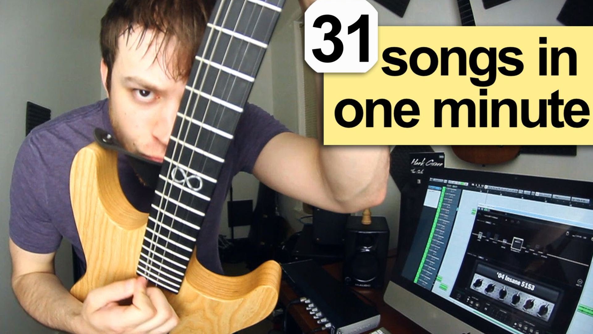 31 songů v jedné minutě – to je frajer!