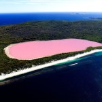 Záhadné růžové jezero
