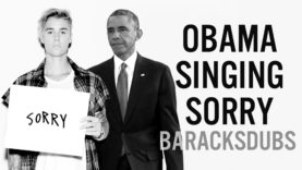 Prezident Barack Obama zazpíval píseň od Justina Biebera